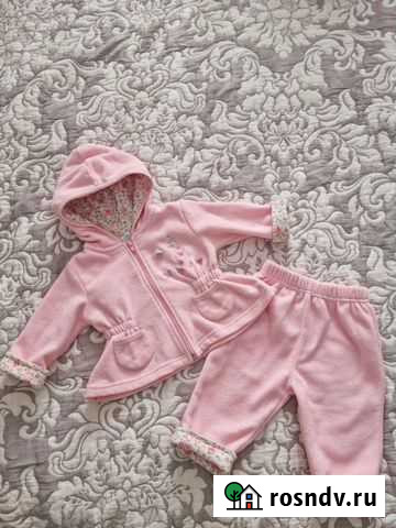 Костюм для девочки флисовый 68 поддёва флис Рязань - изображение 1