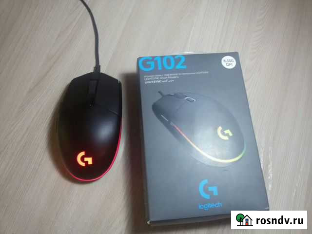 Logitech G102 lightsync (черная) Кемерово - изображение 1