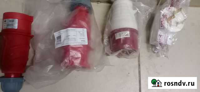 Вилка штепсельная на з фазы Боровск - изображение 1