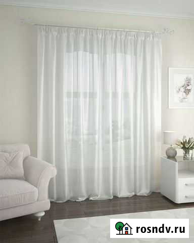 Тюль органза новая 5м Чита - изображение 1