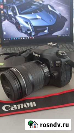 Зеркальный фотоаппарат canon 80 Тимашевск - изображение 1