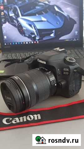 Зеркальный фотоаппарат canon 80 Тимашевск - изображение 1