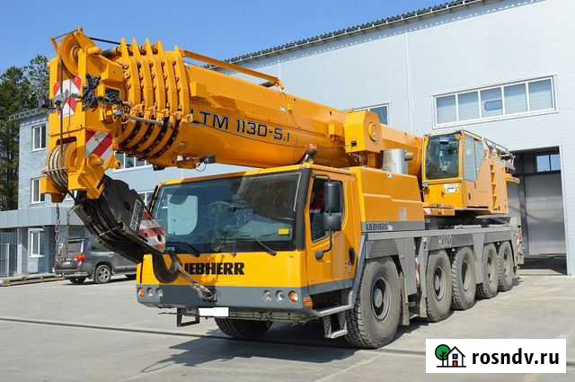 Услуги аренды автокрана Liebherr 130 тонн Мосрентген - изображение 1
