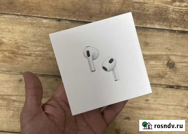 Новые Apple AirPods 3 Мурманск - изображение 1