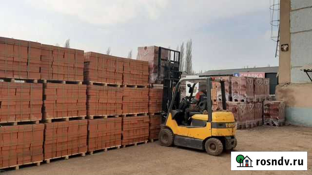 Кирпич рядовой полнотелый цокольный М125, 150 Стерлитамак - изображение 1