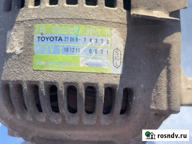 Генератор toyota rav4 Полтавская - изображение 1