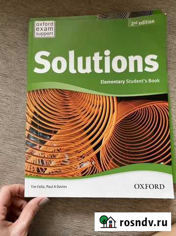 Учебник английского языка solutions Железногорск - изображение 1