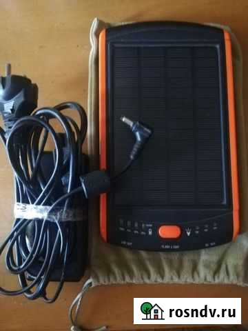 Внешний аккумулятор с солнечной панелью Power Bank Химки - изображение 1