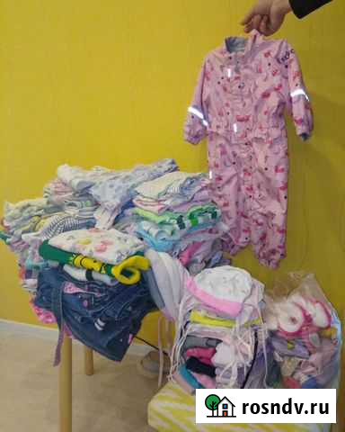 Вещи пакетом на девочку с 0 до 2 лет Калуга - изображение 1