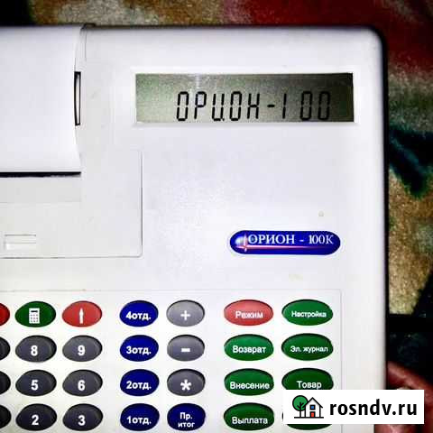 Кассовый аппарат орион 100К Дзержинск - изображение 1