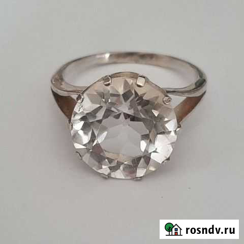 Серебряное кольцо Горный хрусталь Екатеринбург - изображение 1