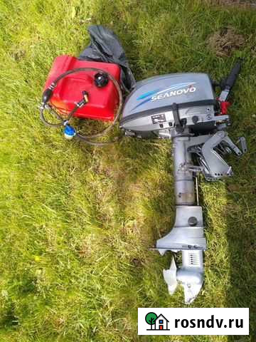 Лодочный мотор сеаново 5 л.с Новосибирск - изображение 1