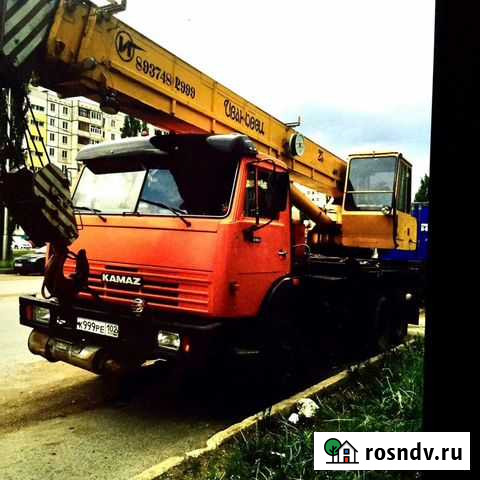 Услуги крана 25 тонн Буздяк - изображение 1