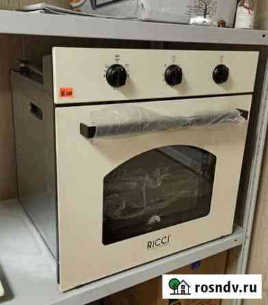 Новый газовый Духовой шкаф ricci RGO-610BG Череповец