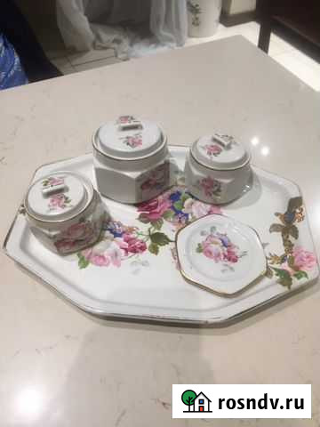 Набор старинный для столика Санкт-Петербург - изображение 1