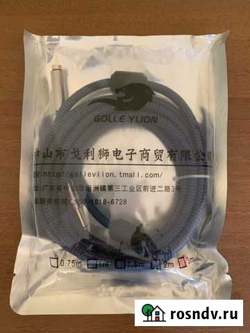 Аудиокабель удлинитель 3.5 на 6.35 Нижневартовск - изображение 1