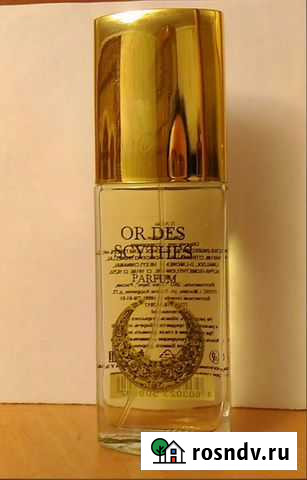 Духи Злато скифов от фабрики Новая Заря Кандалакша - изображение 1