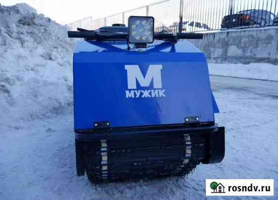 Мотобуксировщик Мужик М500 Лонг 17лс (длинная гус) Ижевск