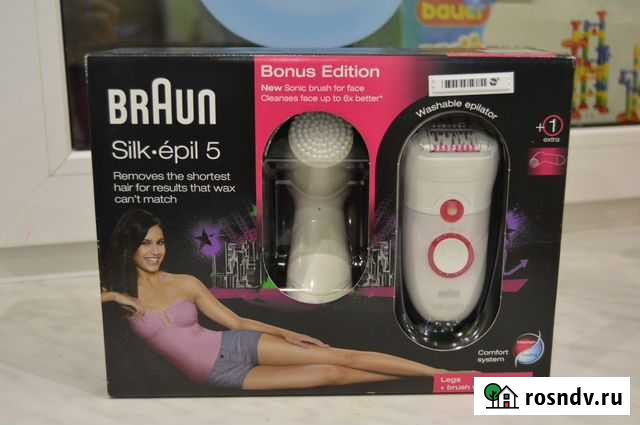 Новый эпилятор Braun silk epil 5 Троицк - изображение 1