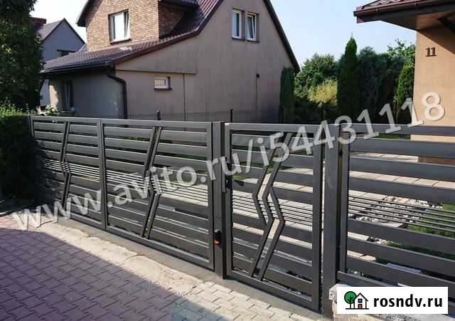 Металлический забор Жалюзи Брюховецкая - изображение 1
