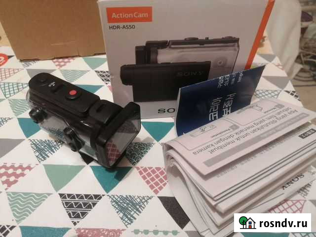 Новая камера sony HDR-AS-50 Белгород - изображение 1