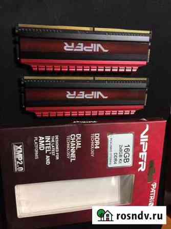 Patriot viper 2x8gb ddr4 3733 Петропавловск-Камчатский