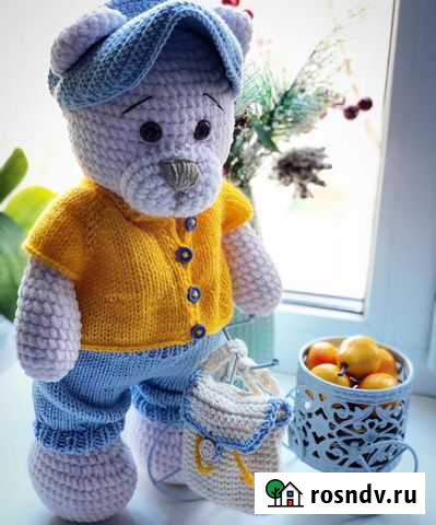 Плюшевый мишка тедди под заказ Томилино - изображение 1