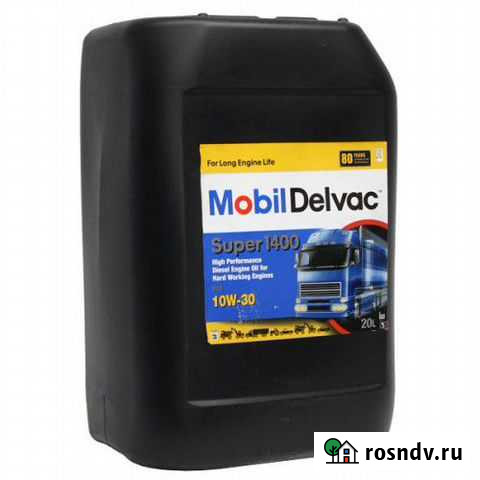Масло Mobil Delvac Super 1400 10W-30 (20/208л) Санкт-Петербург - изображение 1