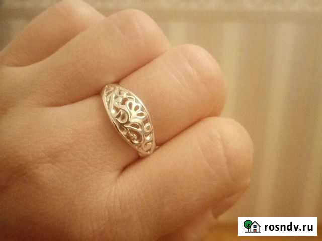 Якутское серебрянное кольцо Уфа - изображение 1