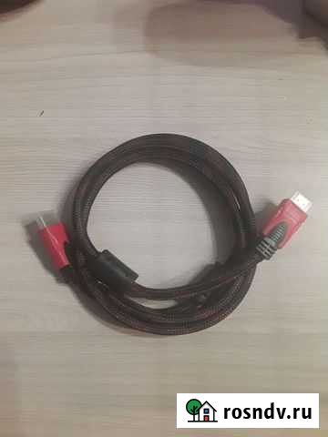 Hdmi- hdmi провод кабель бронированный новый Уфа - изображение 1