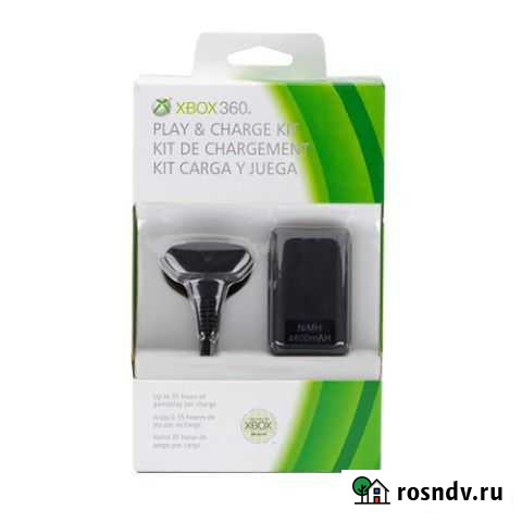 Новая батарея+ шнур для зарядки Xbox 360 Магнитогорск - изображение 1