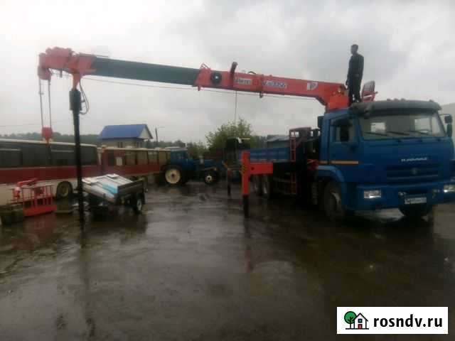 Кран борт манипулятор буроям авто вышка Киров - изображение 1