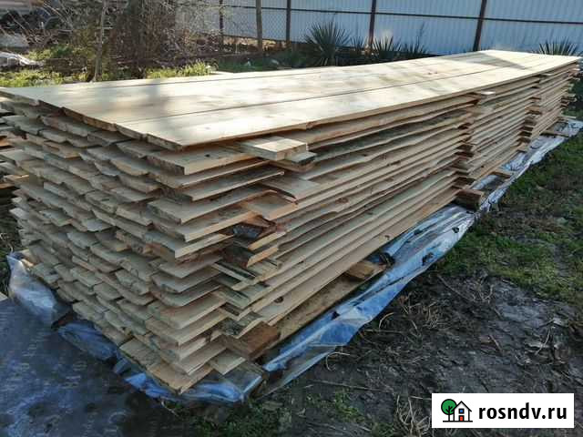 Доска обрезная 25*150*6м, 5м и 4м(сосна) Варениковская - изображение 1