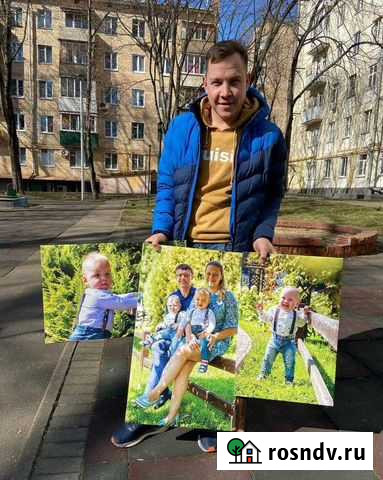 Фото на холсте, Картина на холсте, портрет по фото Оренбург - изображение 1