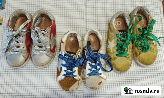 Кеды golden goose 25, 26, 27 Москва - изображение 1