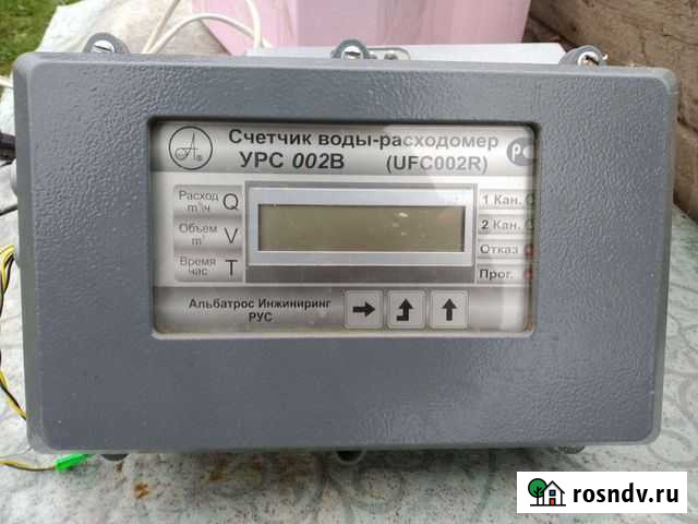 Счетчик воды ультразвуковой 2-х канальный ufec002R Ступино - изображение 1