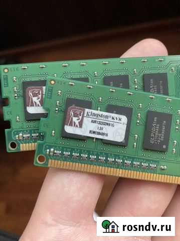 Kingston ddr3 2x1gb 1333MHz Махачкала - изображение 1