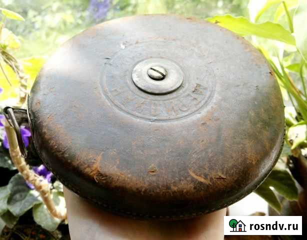 Рулетка кожа 20м Меридиан СССР Королев - изображение 1