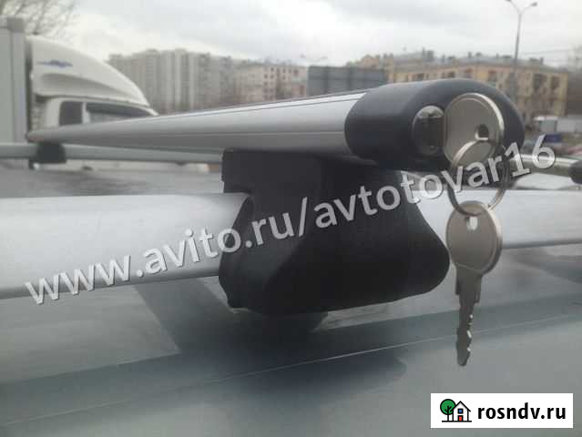 Багажник на рейлинги LADA Largus аэродинамический Казань - изображение 1