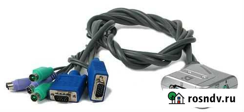 Переключатель UKV-T02 управляет 2 компьютерами Пушкино - изображение 1