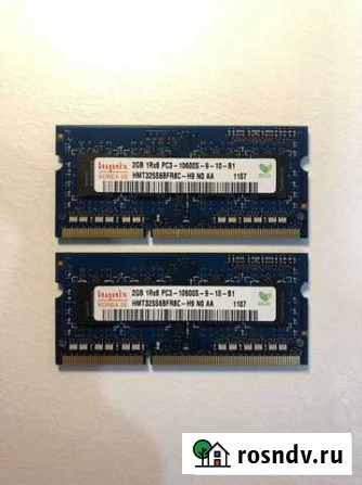 Hynix 2GB DDR 3 HMT325S6BFR8C-H9 NO AA Апрелевка - изображение 1