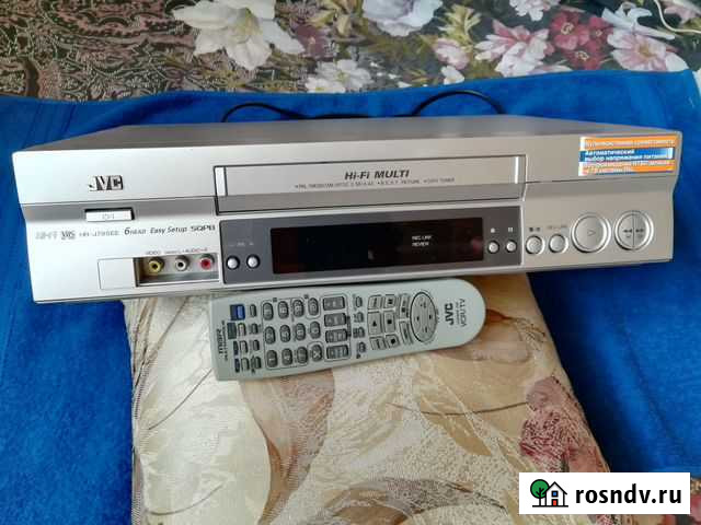 Видео магнитофон JVC HR-J795EE Hi-Fi Владимир - изображение 1
