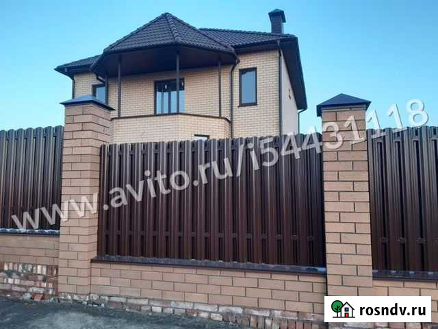 Штакетник металлический GL 0,45 RAL 8012 Староминская - изображение 1