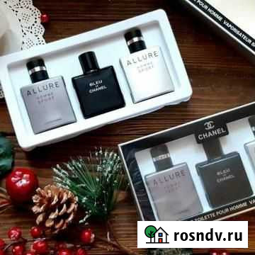 Набор мужской Chanel 3in1 Сергиев Посад - изображение 1