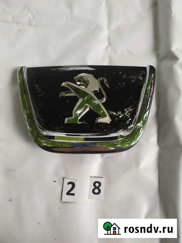 Эмблема бампера Peugeot 308 Новочеркасск - изображение 1