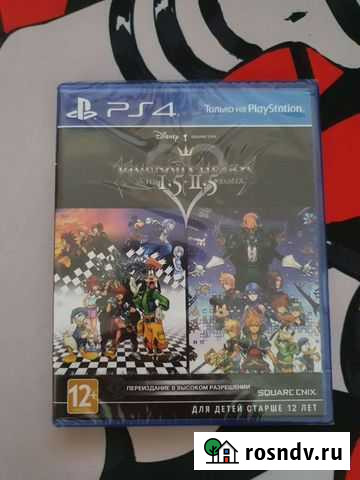PS4 Kingdom Hearts HD 1.5 + 2.5 Remix (новый) Подольск - изображение 1
