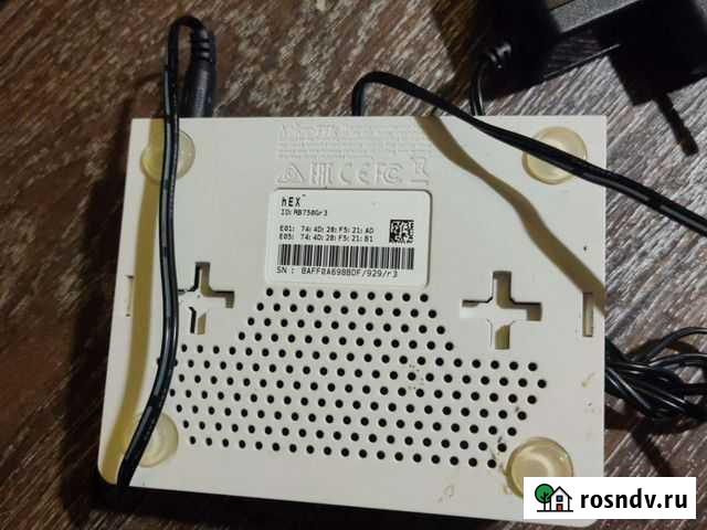 Mikrotik hex rb750Gr3 Кингисепп - изображение 1