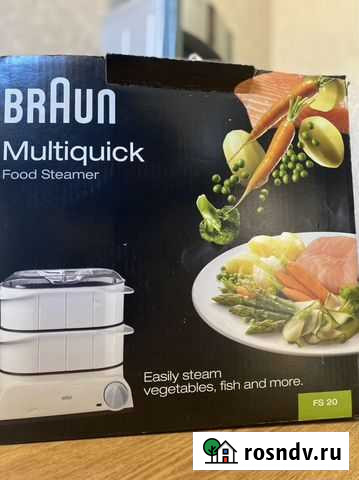 Пароварка braun новая в упаковке Новочеркасск - изображение 1