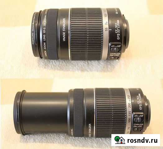 Объектив canon ef s 55 250mm Волгоград - изображение 1