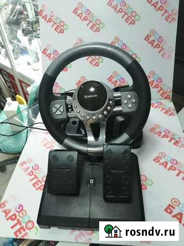 Руль с педалями N1890 т148 Гусиноозерск - изображение 1